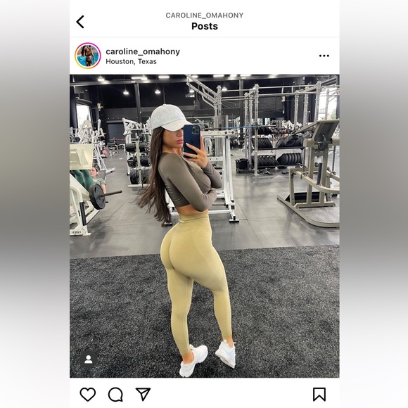 Alphalete Amplify leggings - XS - colour: Not Gold - Picture 1 of 6